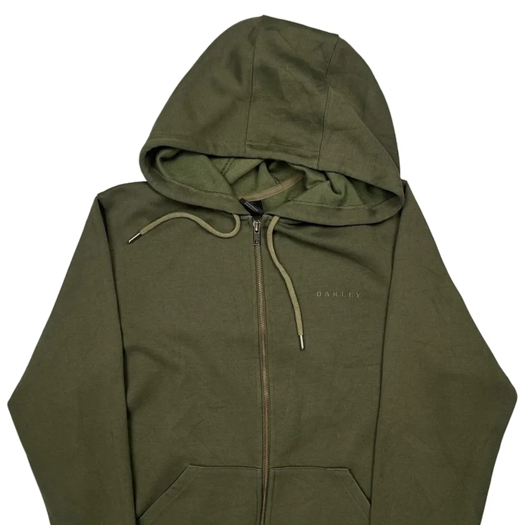 Oakley Hoodie - Large Green Cotton - Image 5