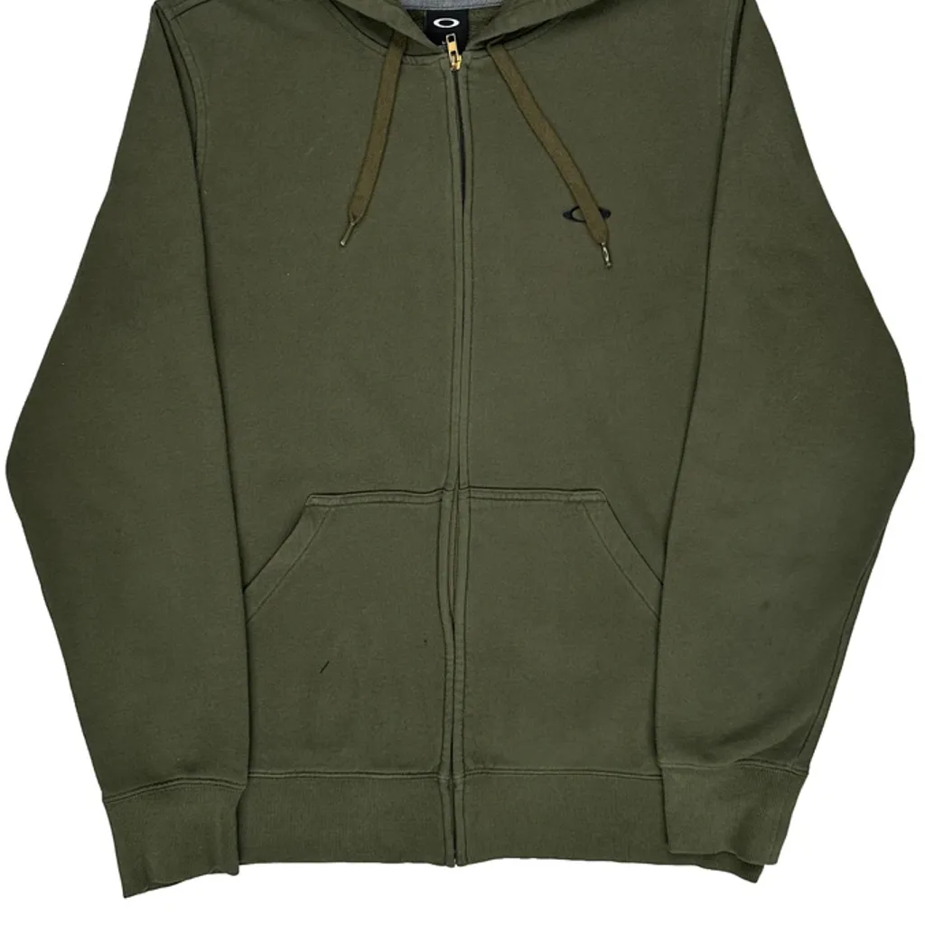 Oakley Hoodie - Large Green Cotton - Image 5