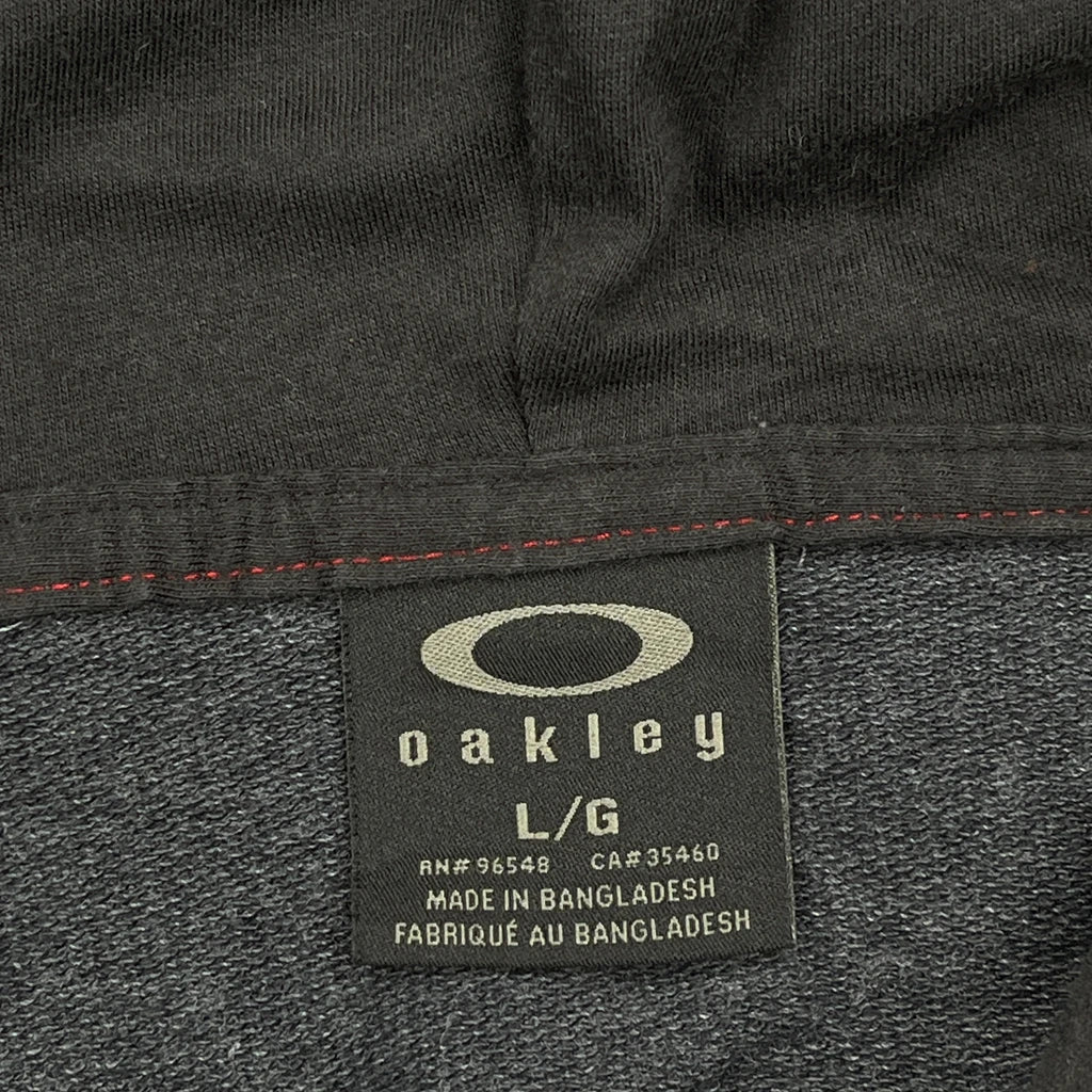 Oakley Hoodie - Large Grey Cotton Blend - Image 3