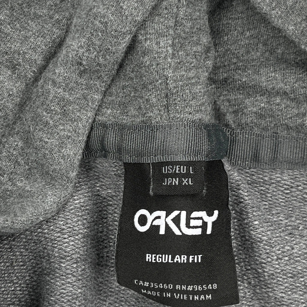 Oakley Hoodie - Large Grey Cotton Blend - Image 3