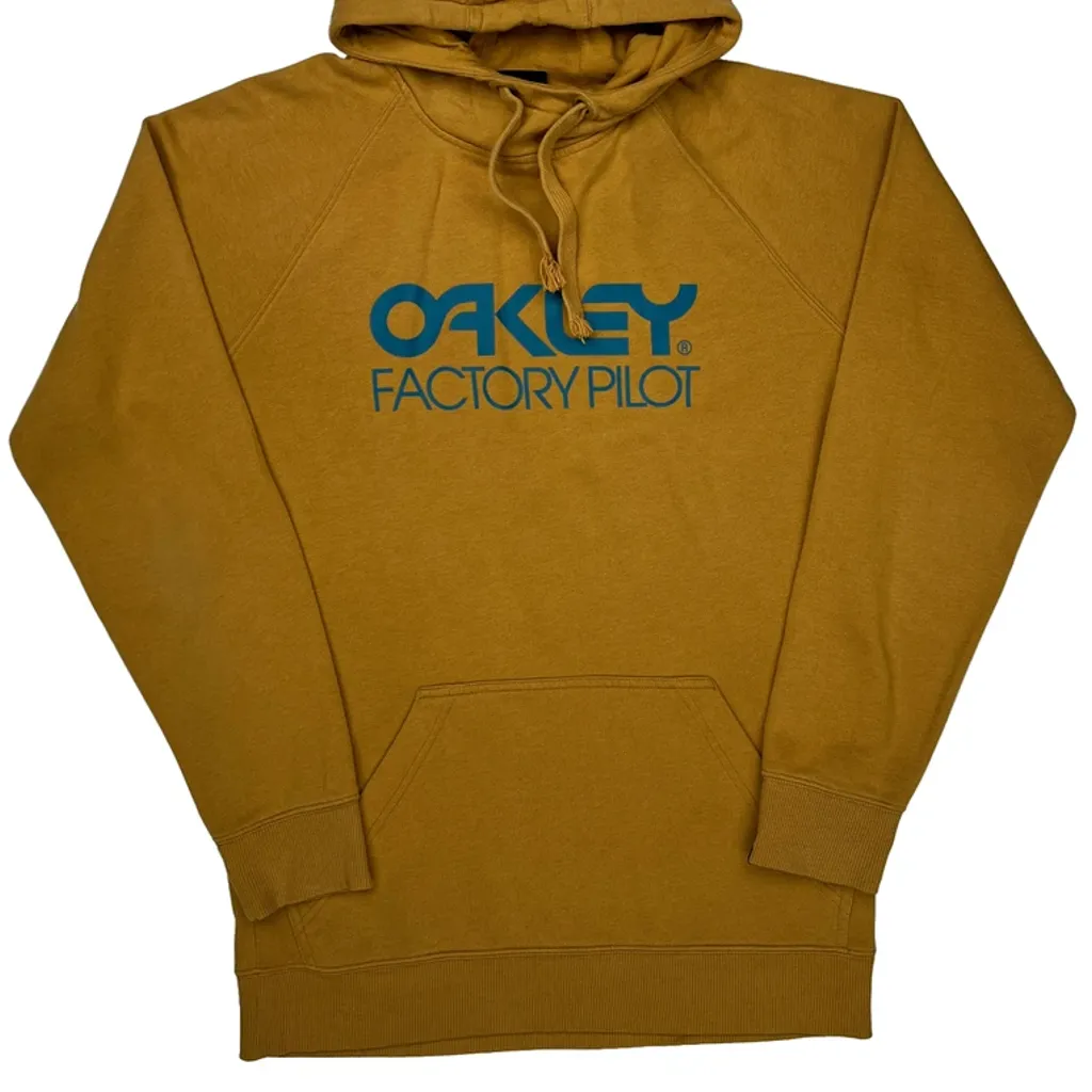 Oakley Hoodie - Small Yellow Cotton - Image 5