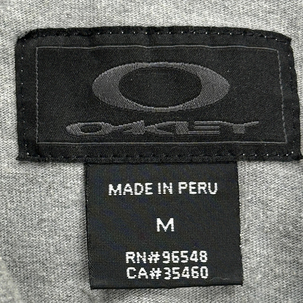 Oakley Polo Shirt - Medium Gray Cotton - Image 3