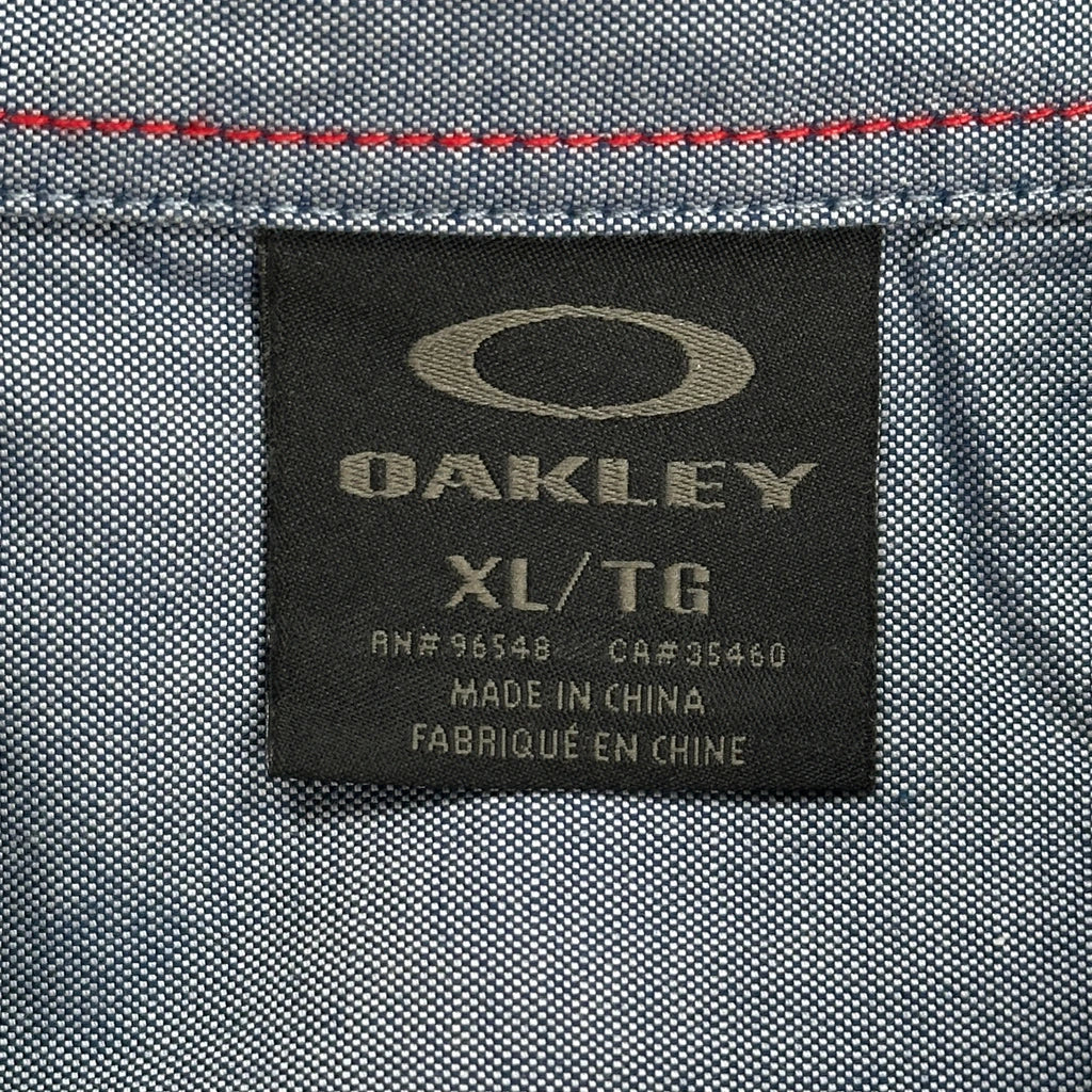 Oakley Shirt - XL Blue Cotton - Image 3