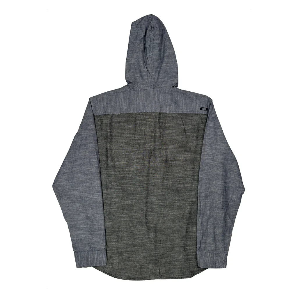 Oakley Shirt - Large Gray Cotton - Image 2