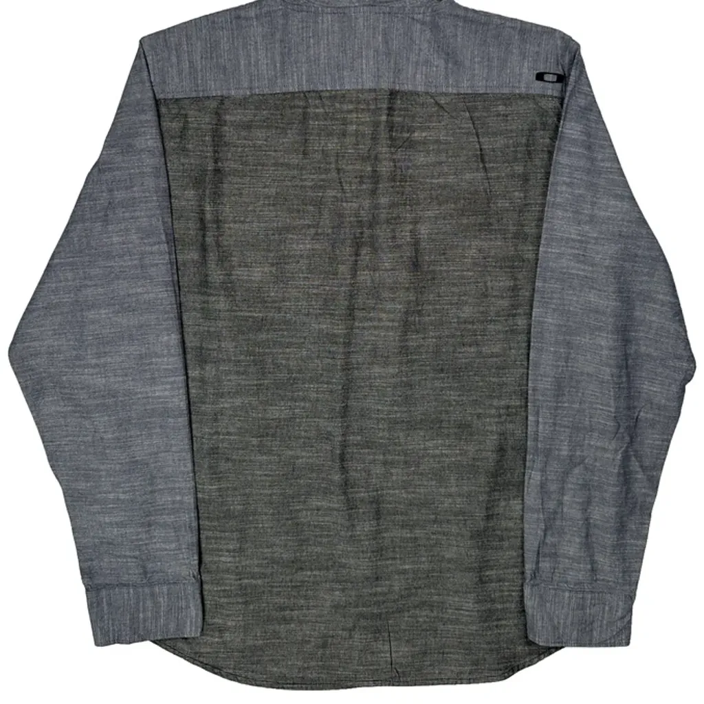 Oakley Shirt - Large Gray Cotton - Image 7