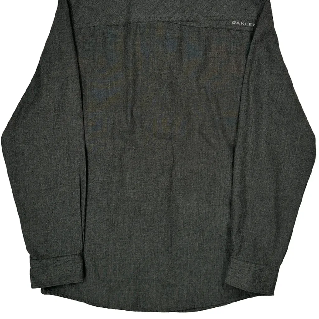 Oakley Shirt - Small Gray Cotton Blend - Image 6