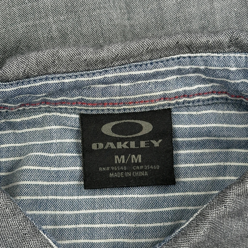 Oakley Shirt - Medium Grey Cotton - Image 3