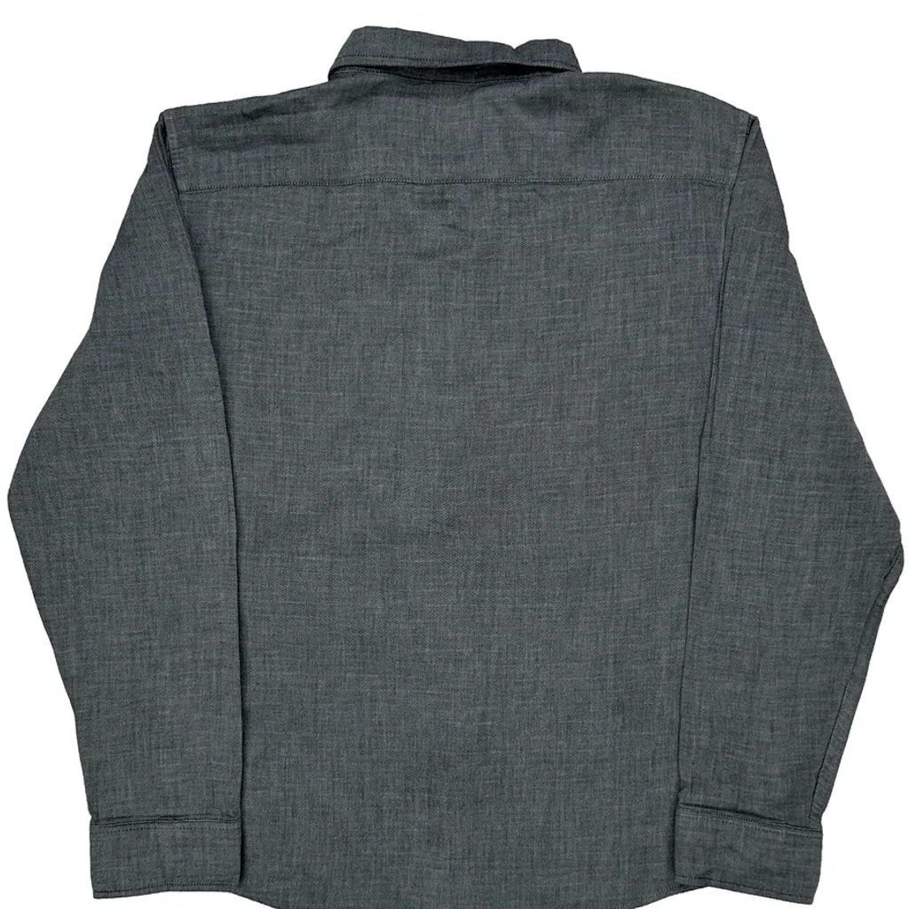 Oakley Shirt - Medium Grey Cotton - Image 6