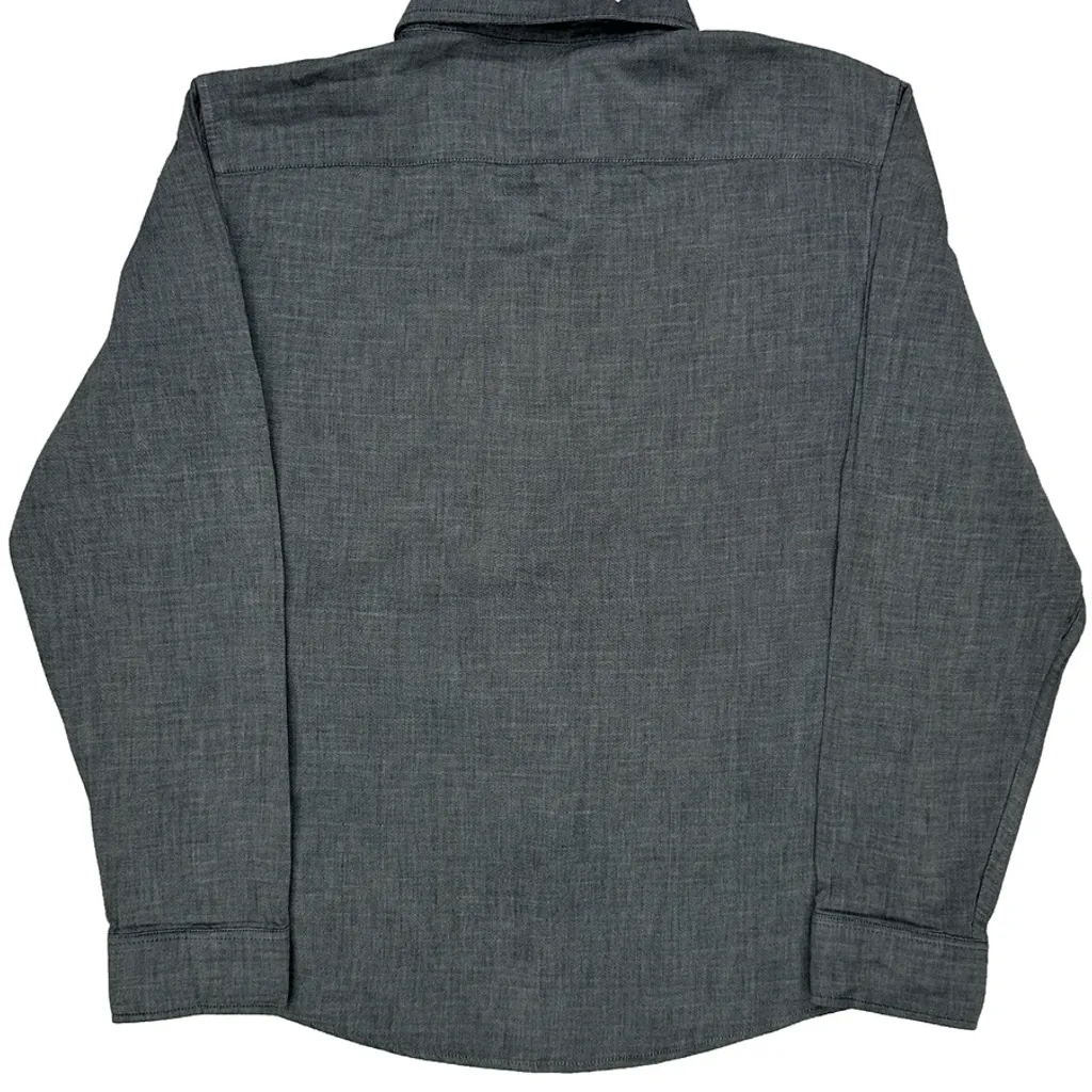 Oakley Shirt - Medium Grey Cotton - Image 7