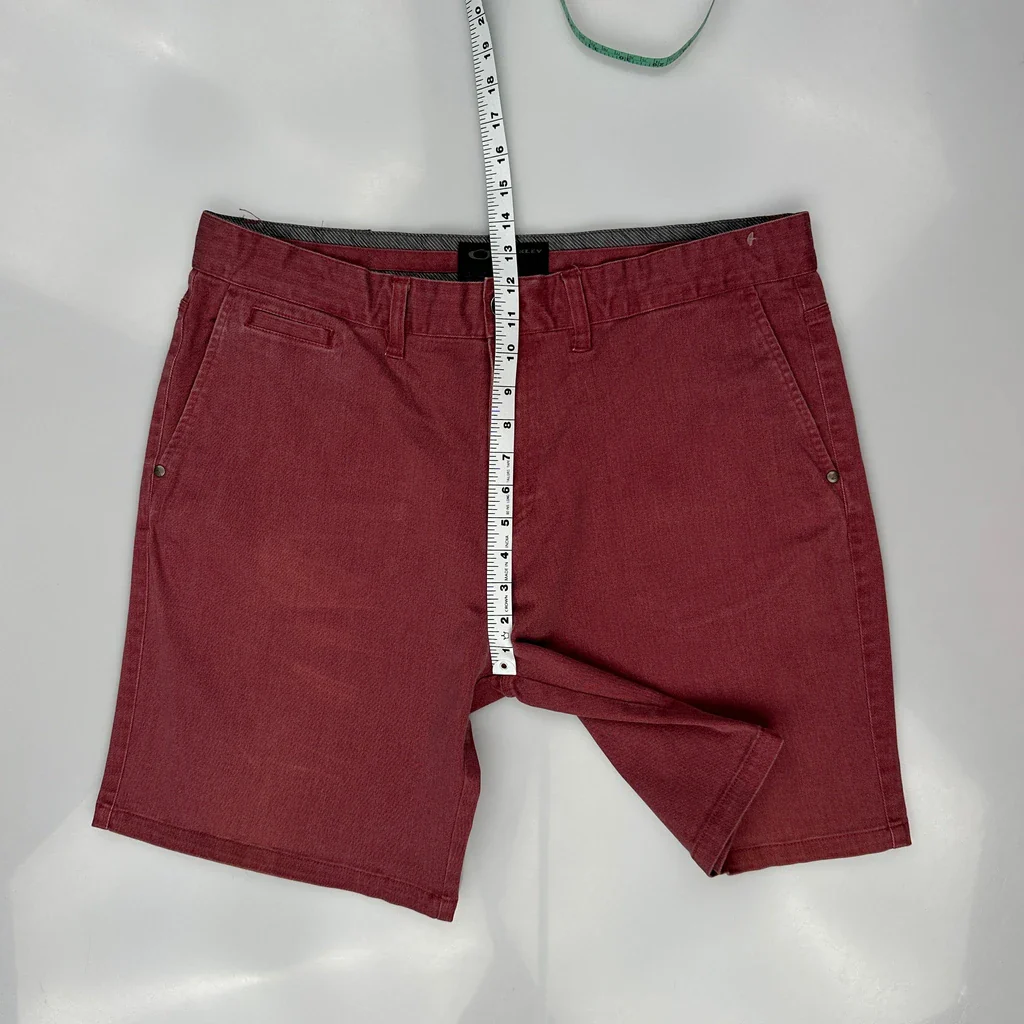 Oakley Shorts - 38W 10L Red Cotton - Image 4