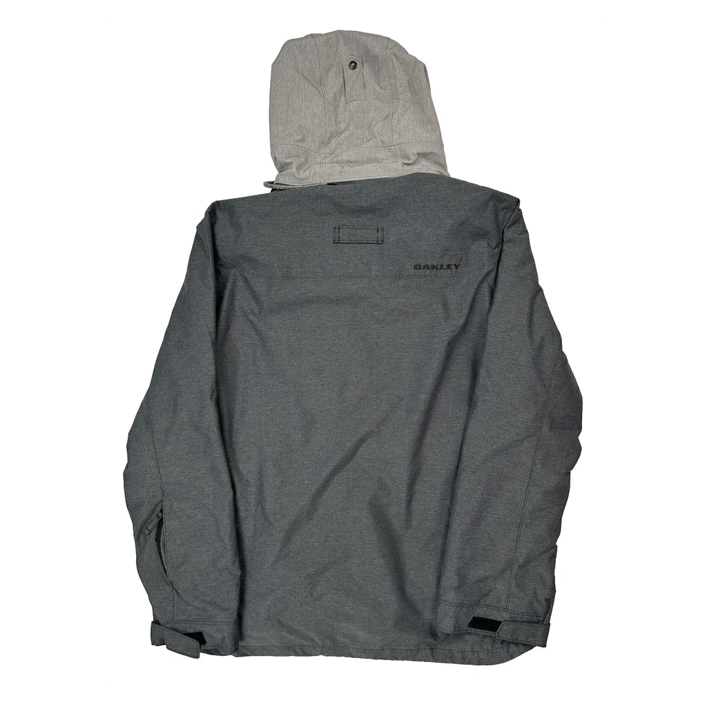 Oakley Ski Jacket - Large Grey Polyester - Image 2