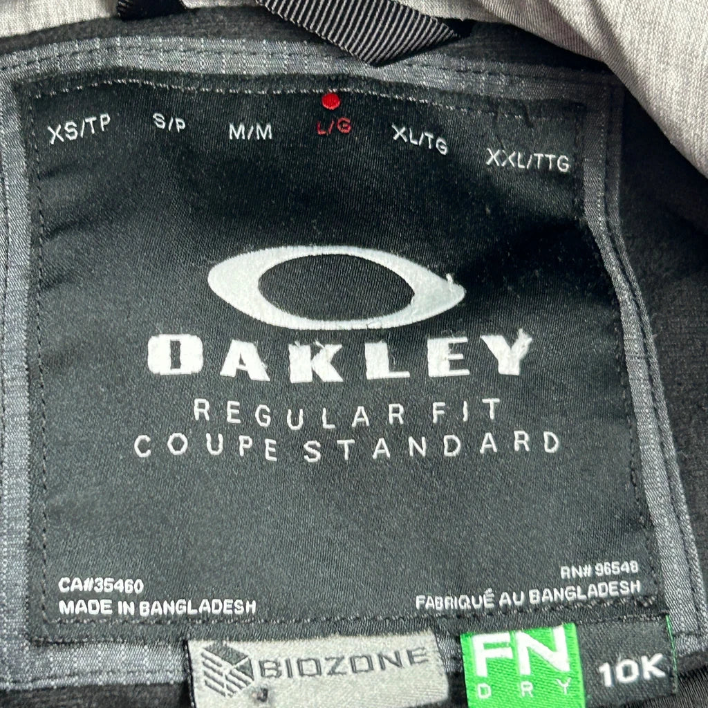 Oakley Ski Jacket - Large Grey Polyester - Image 3