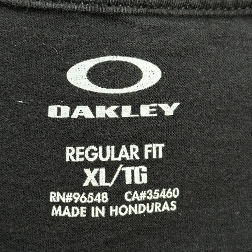 Oakley T-Shirt - XL Black Cotton - Image 3