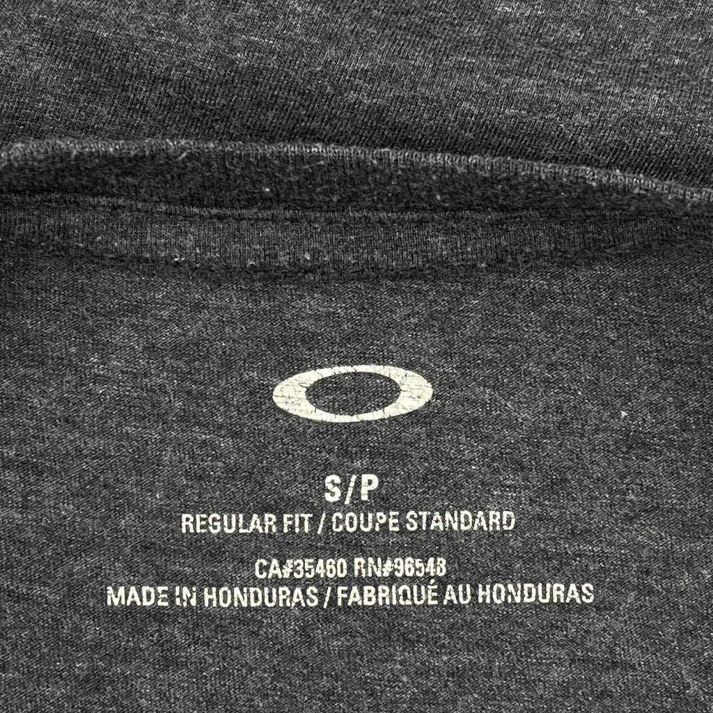 Oakley Graphic T-Shirt - Small Grey Cotton - Image 3