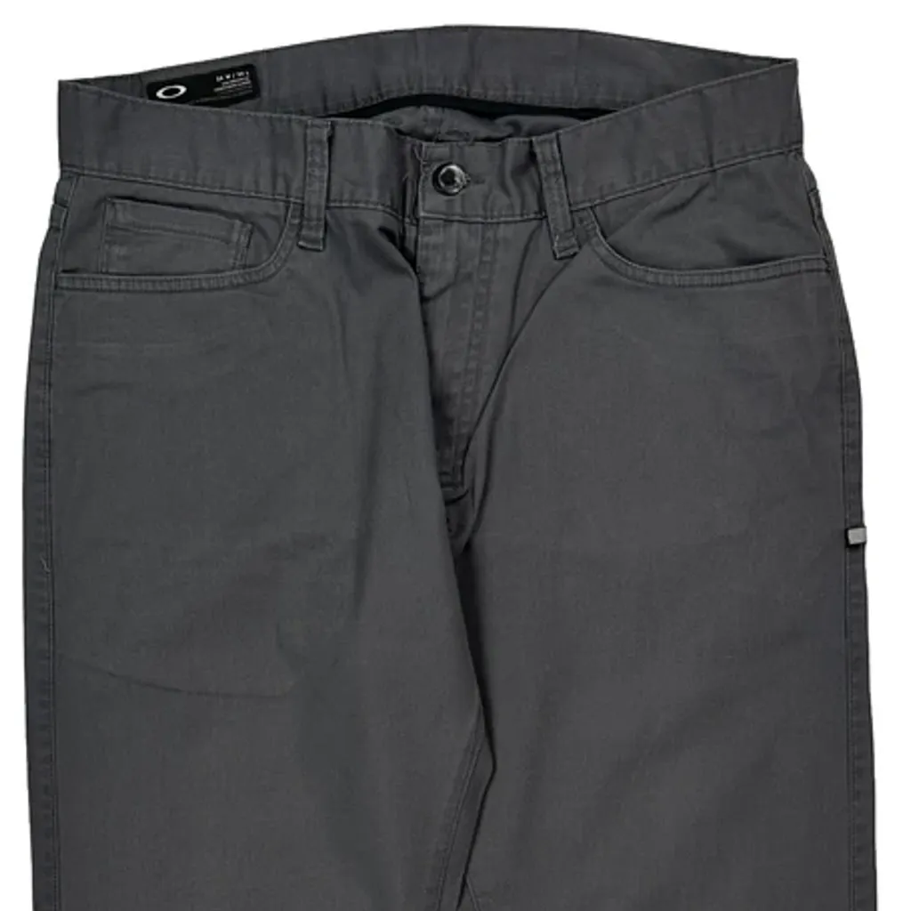 Oakley Trousers - 31W 32L Grey Cotton Blend - Image 9