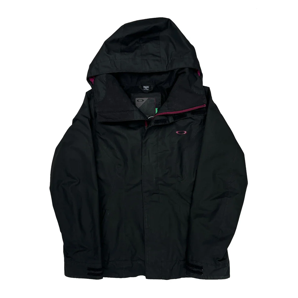 Oakley Waterproof Jacket - Small Black Polyester