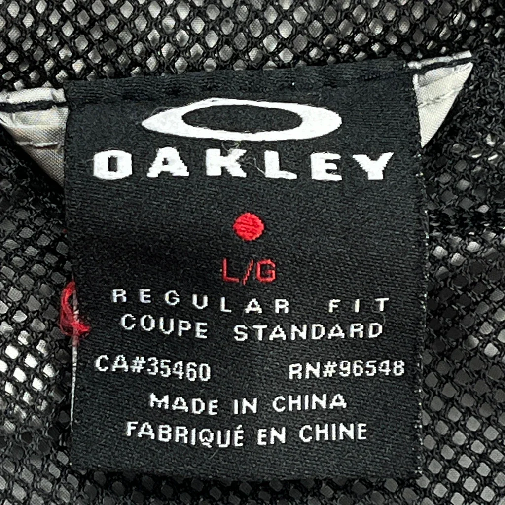 Oakley Windbreaker - Large Black Polyester - Image 3