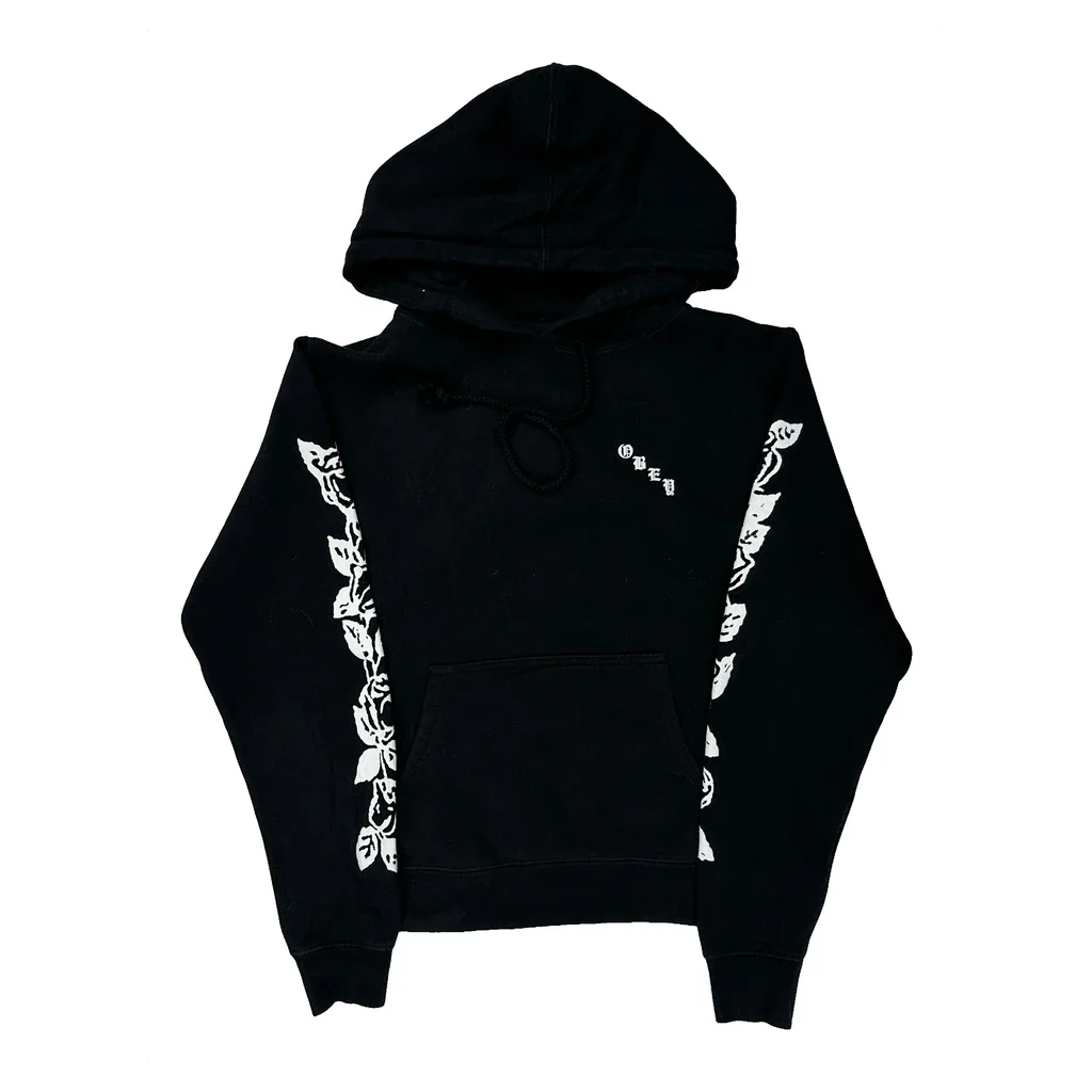 Obey Graphic Hoodie - Small Black Cotton