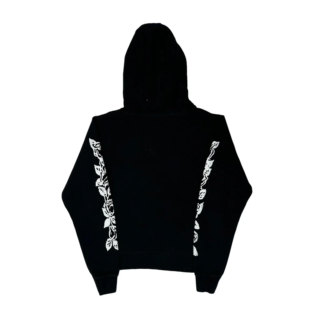 Obey Graphic Hoodie - Small Black Cotton - Image 2