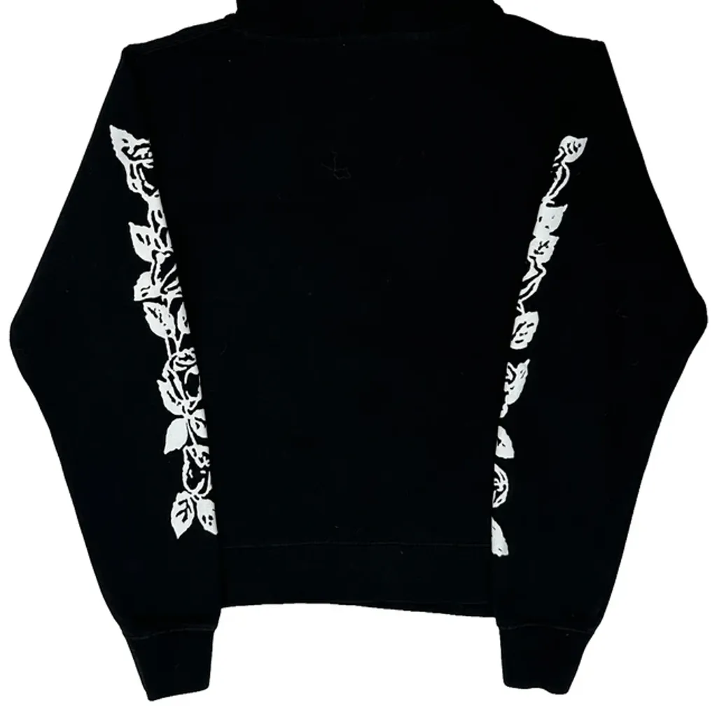 Obey Graphic Hoodie - Small Black Cotton - Image 6