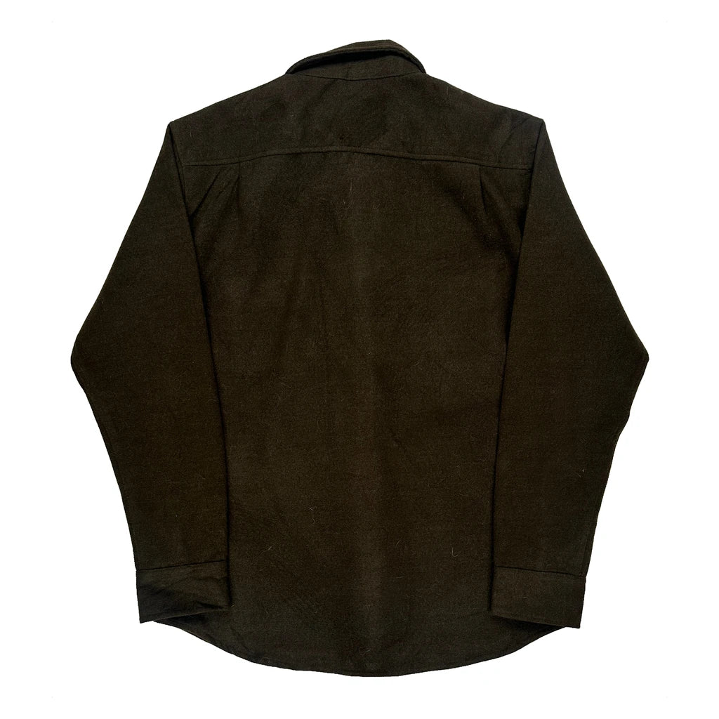 Obey Overshirt - Large Brown Polyester - Image 2