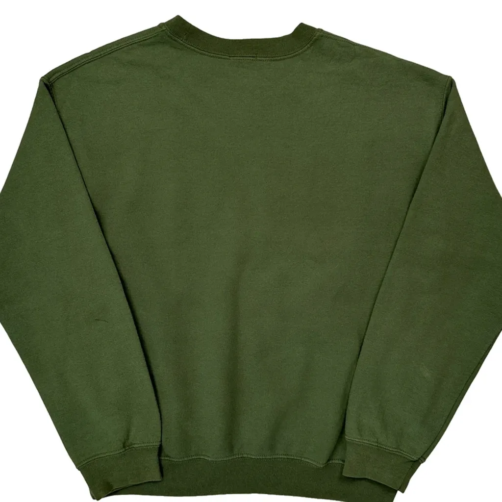 Obey Sweatshirt - Medium Green Cotton - Image 7