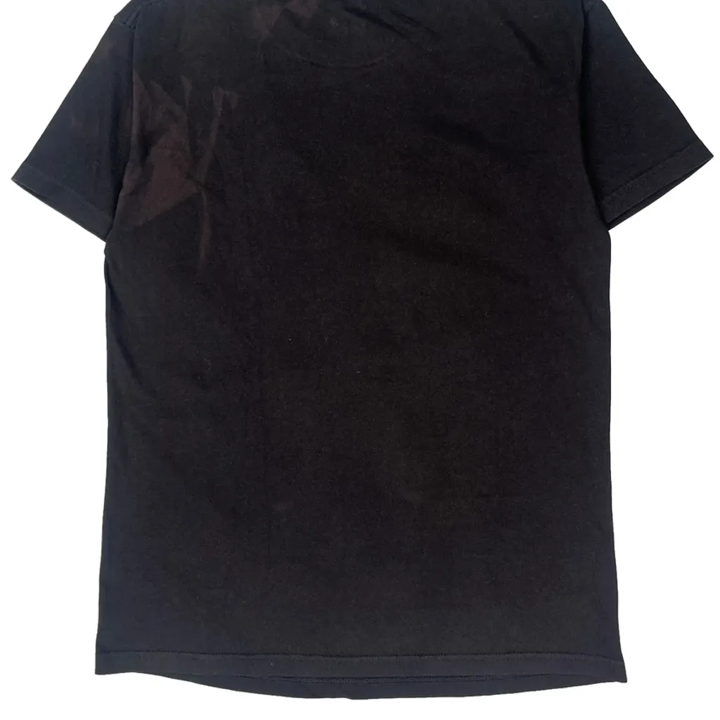 Obey Graphic T-Shirt - Medium Black Cotton - Image 6