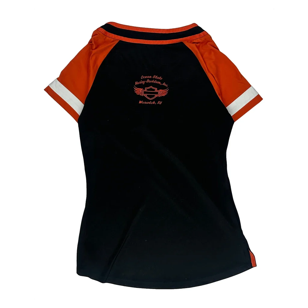 Ocean State Harley-Davidson, Inc. Harley Davidson Graphic Jersey - Small Black Polyester - Image 2