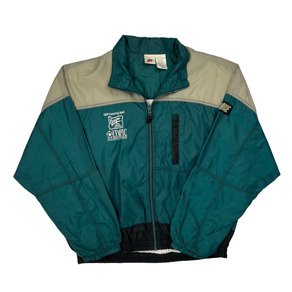 Odp Coaching Staff Nike Graphic Windbreaker - Medium Green Nylon