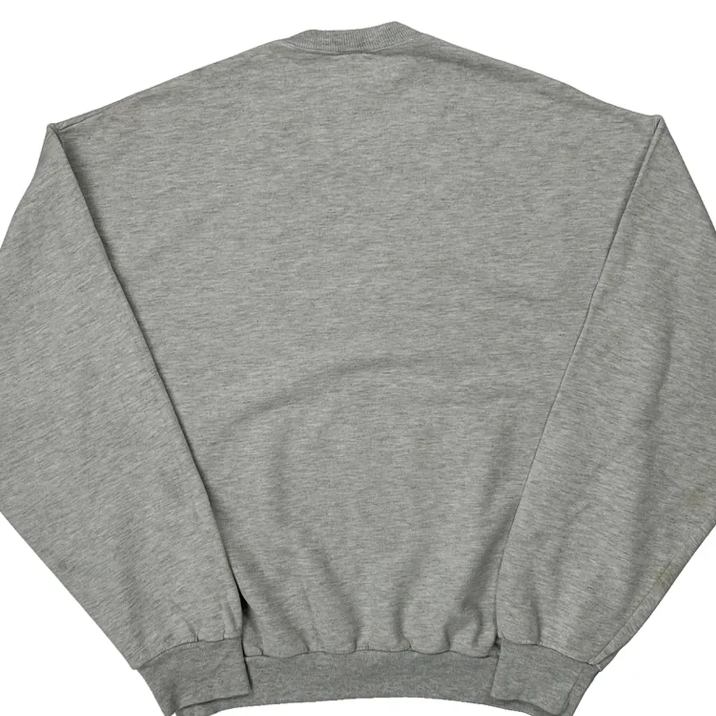 Ohio State Buckeyes Jerzees Football Sweatshirt - Medium Grey Cotton - Image 7