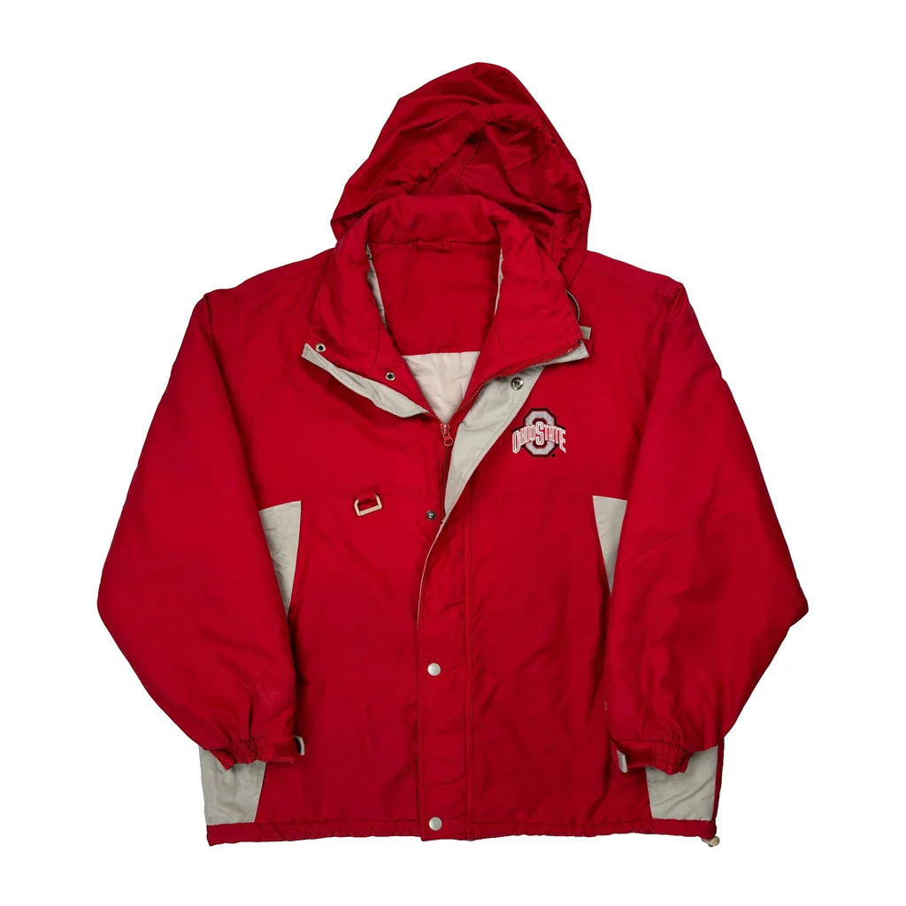Ohio State Buckeyes Windbreaker - XL Red Polyester