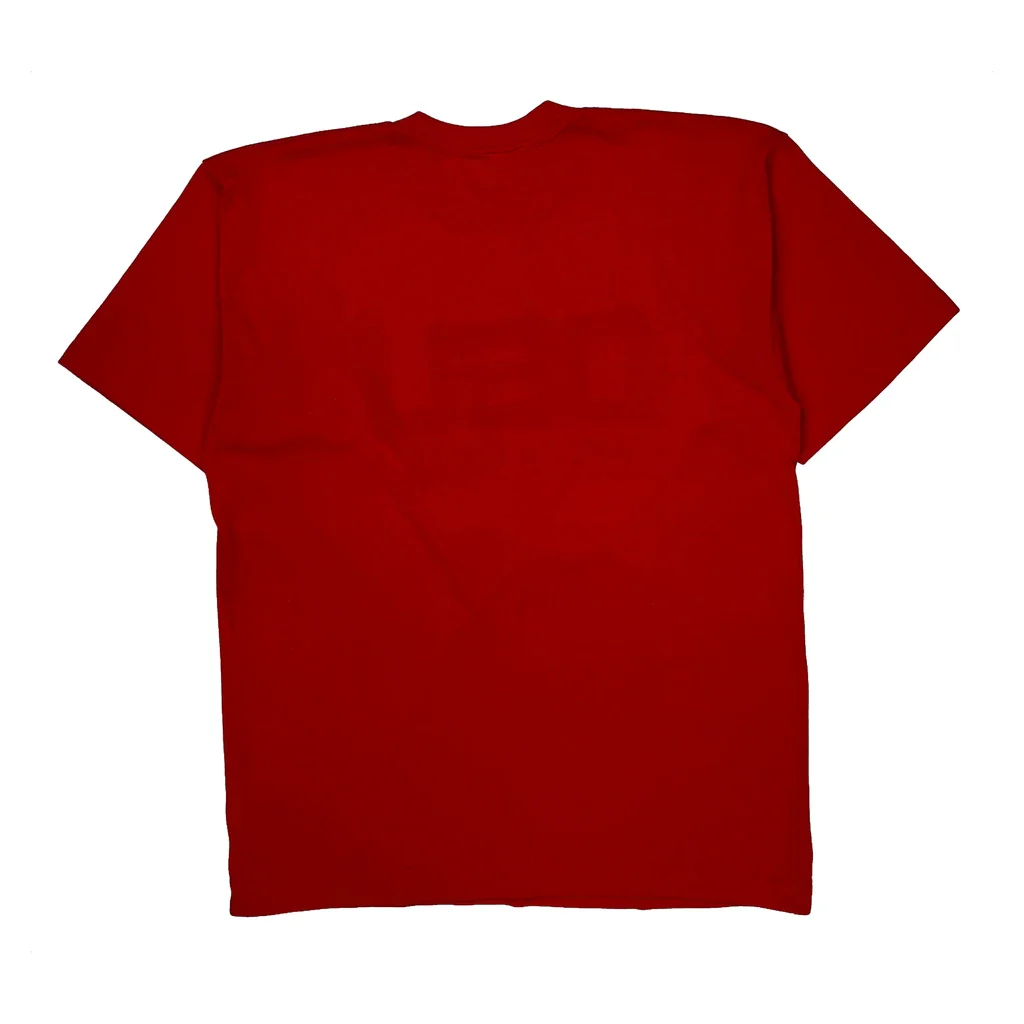 Ohio State Champion Single Stitch T-Shirt - XL Red Cotton Blend - Image 2