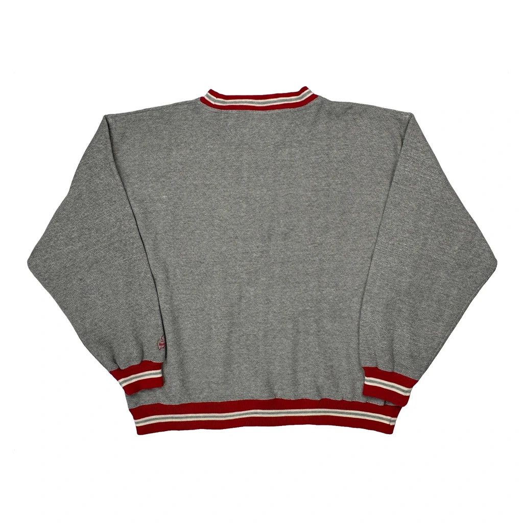 Ohio State Midwest College Sweatshirt - Large Grey Cotton Blend - Image 2