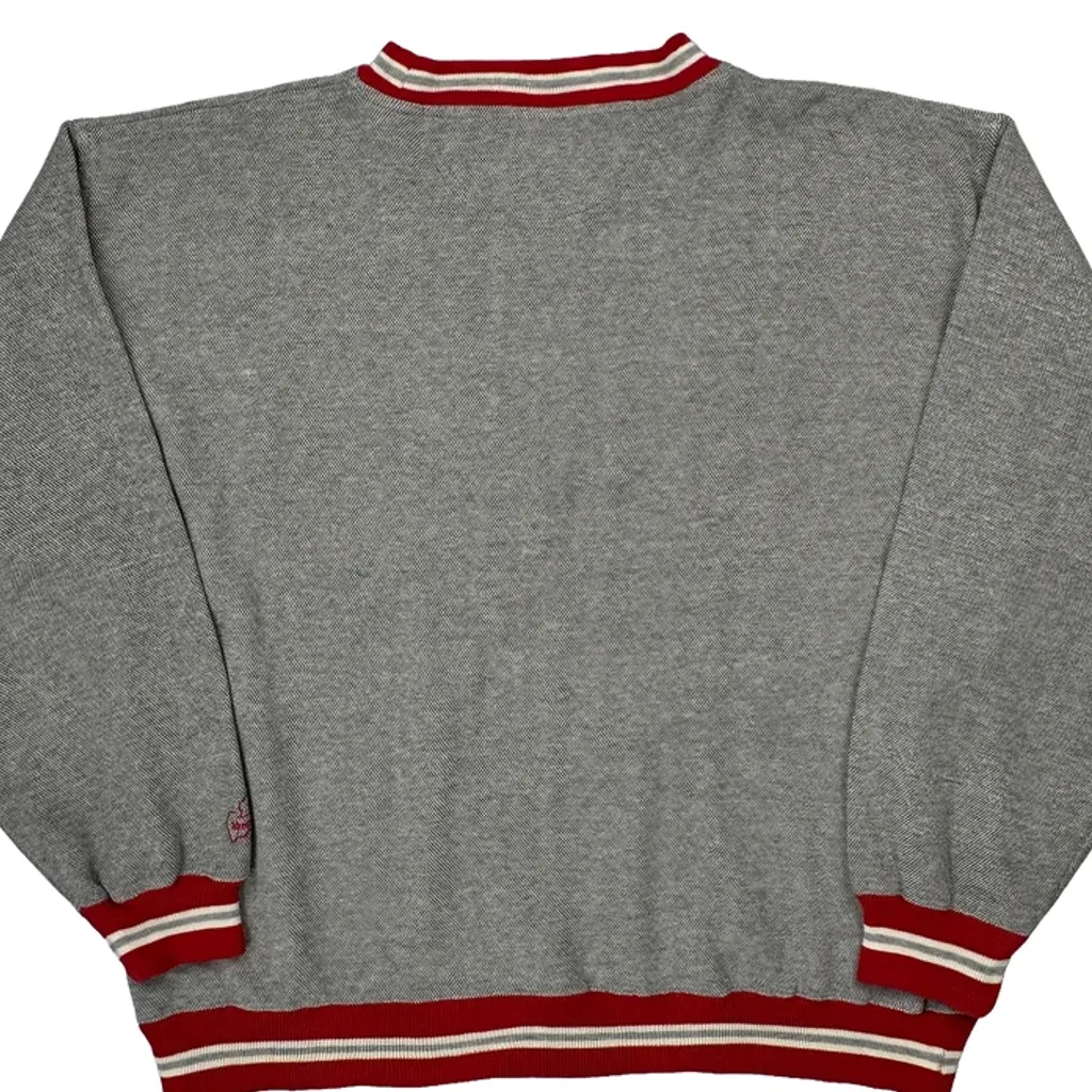 Ohio State Midwest College Sweatshirt - Large Grey Cotton Blend - Image 6