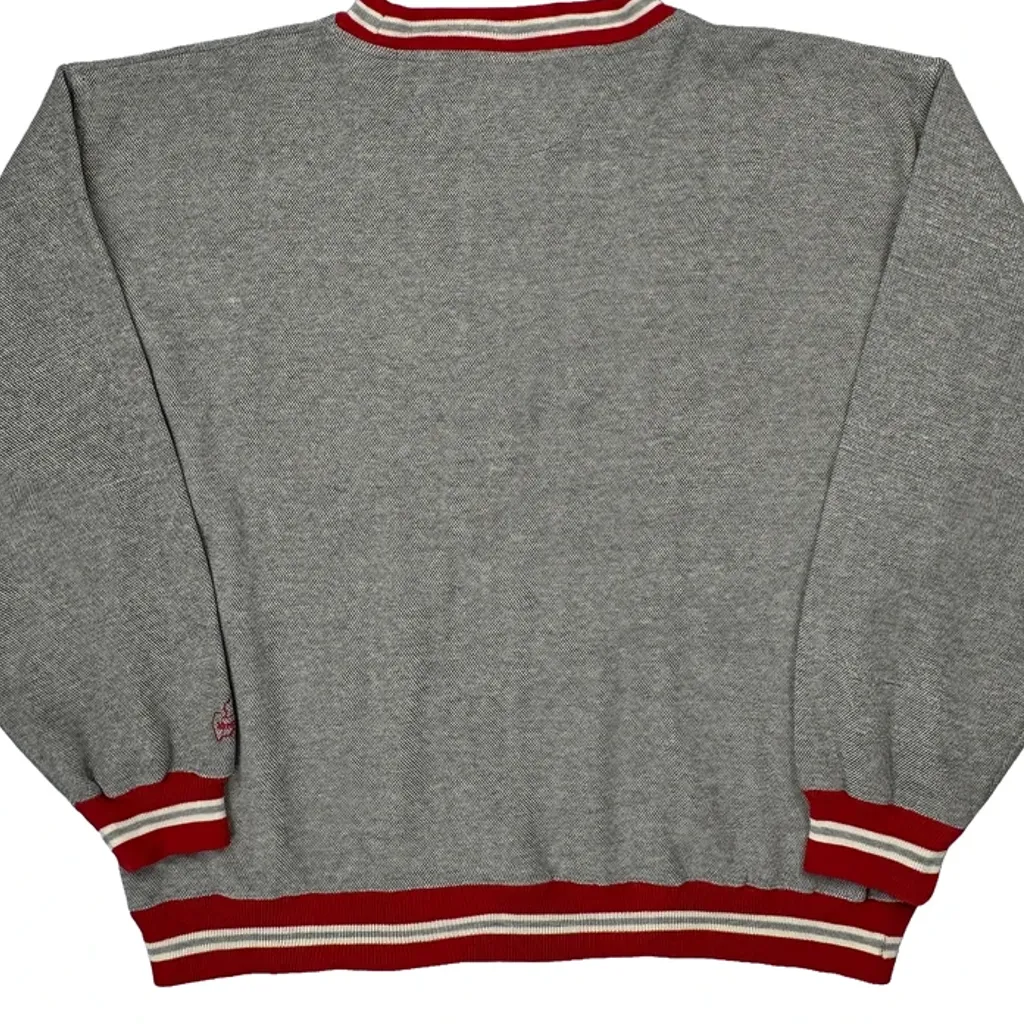 Ohio State Midwest College Sweatshirt - Large Grey Cotton Blend - Image 7