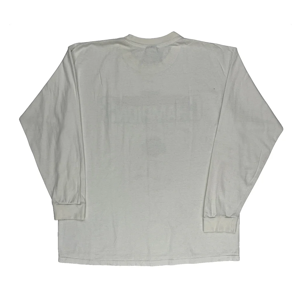 Ohio State National Champions 2002 Nike Long Sleeve T-Shirt - Large White Cotton - Image 2
