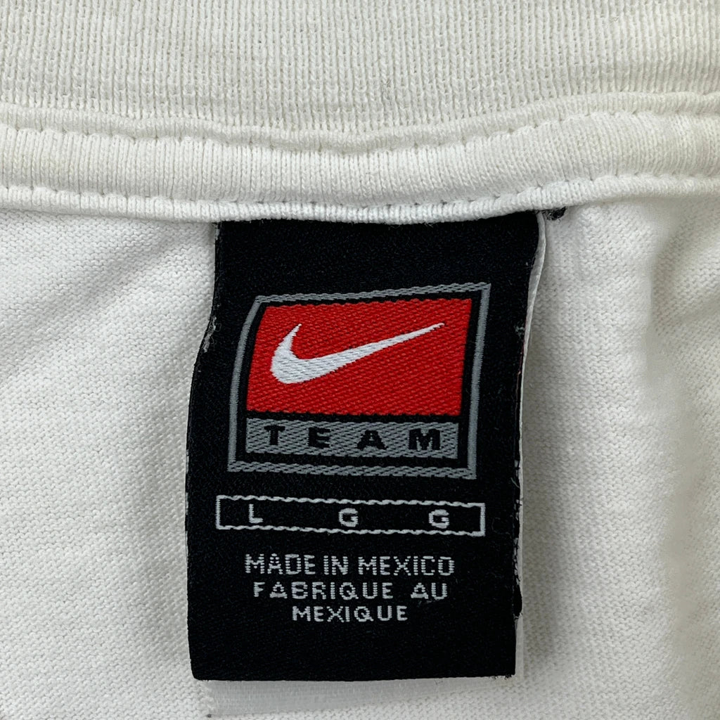 Ohio State National Champions 2002 Nike Long Sleeve T-Shirt - Large White Cotton - Image 3
