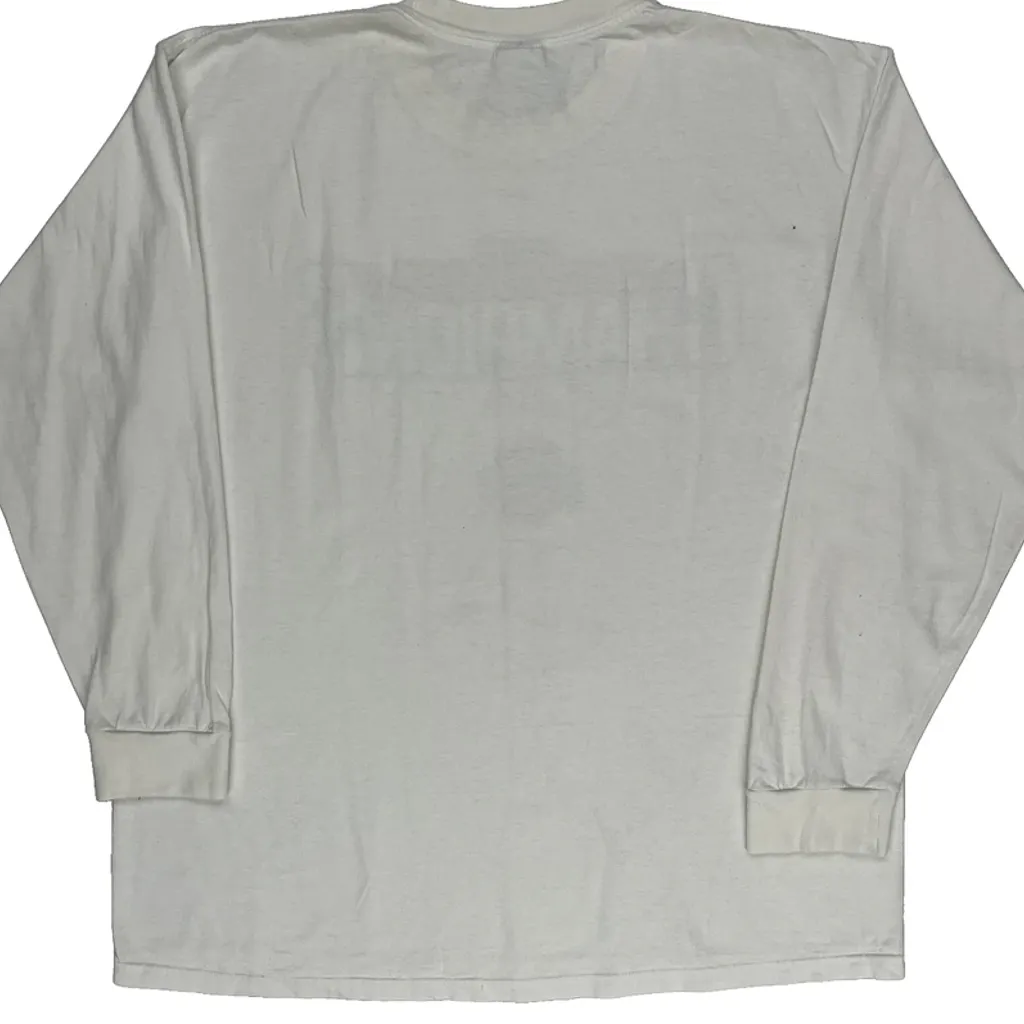 Ohio State National Champions 2002 Nike Long Sleeve T-Shirt - Large White Cotton - Image 7