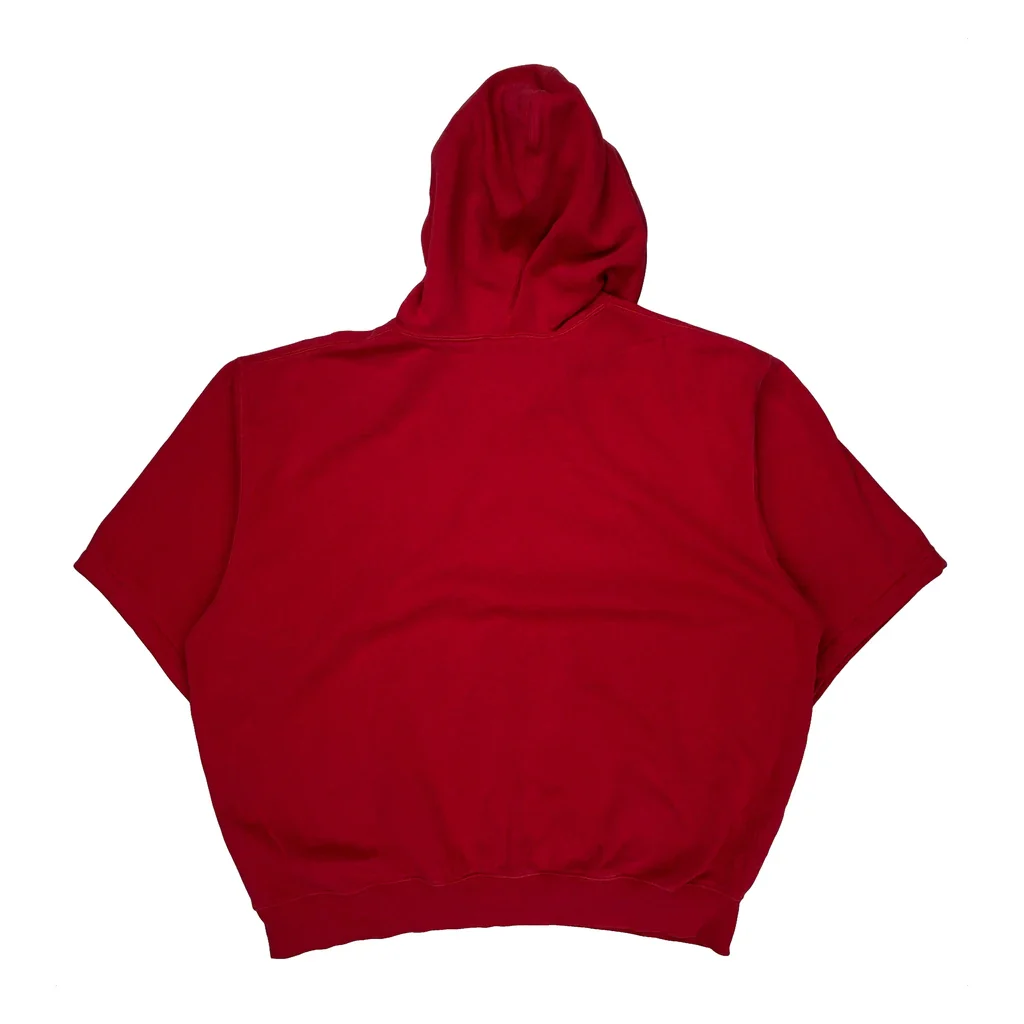 Ohio State Nike College Hoodie - Large Red Cotton - Image 2