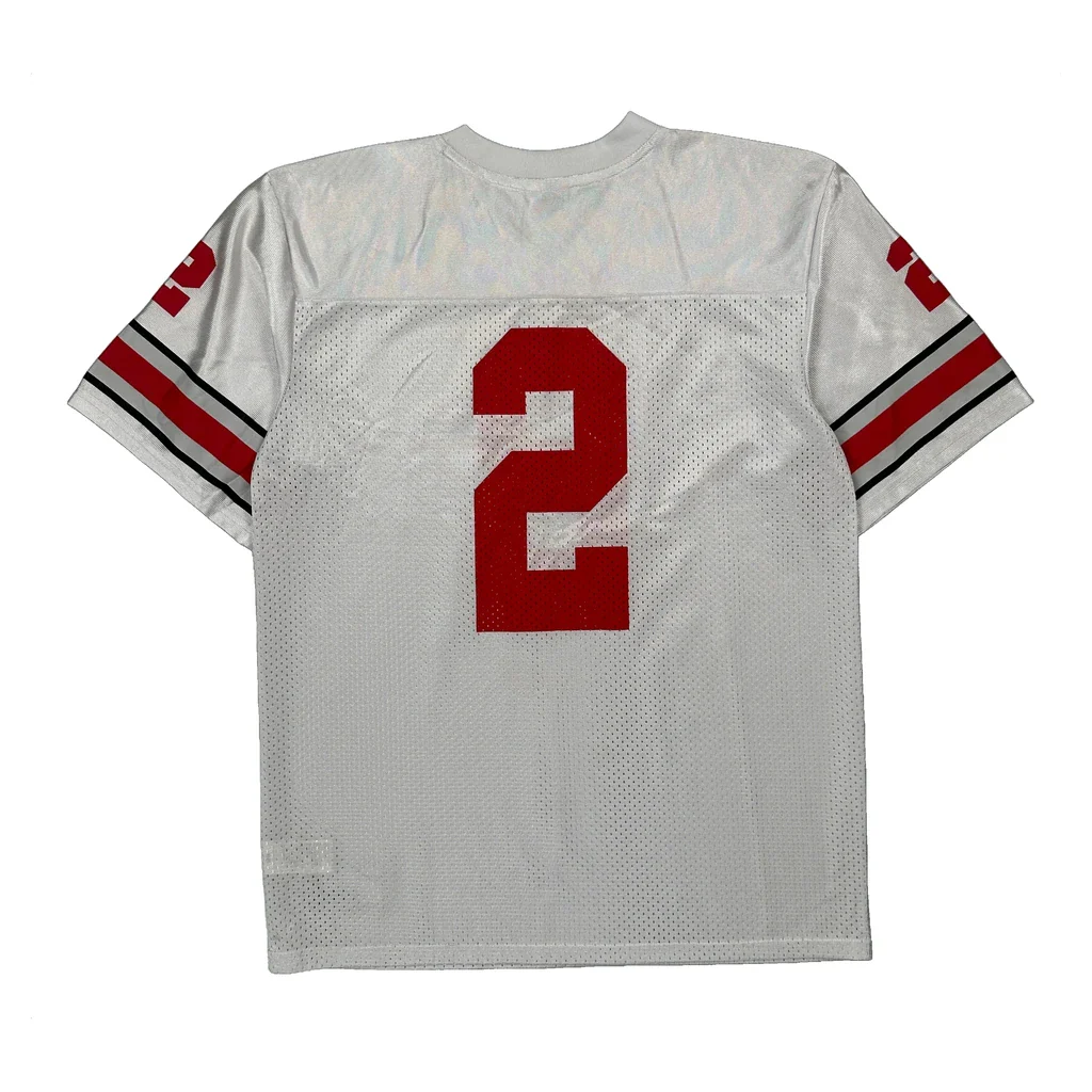 Ohio State Nike Football Jersey - Small White Polyester - Image 2
