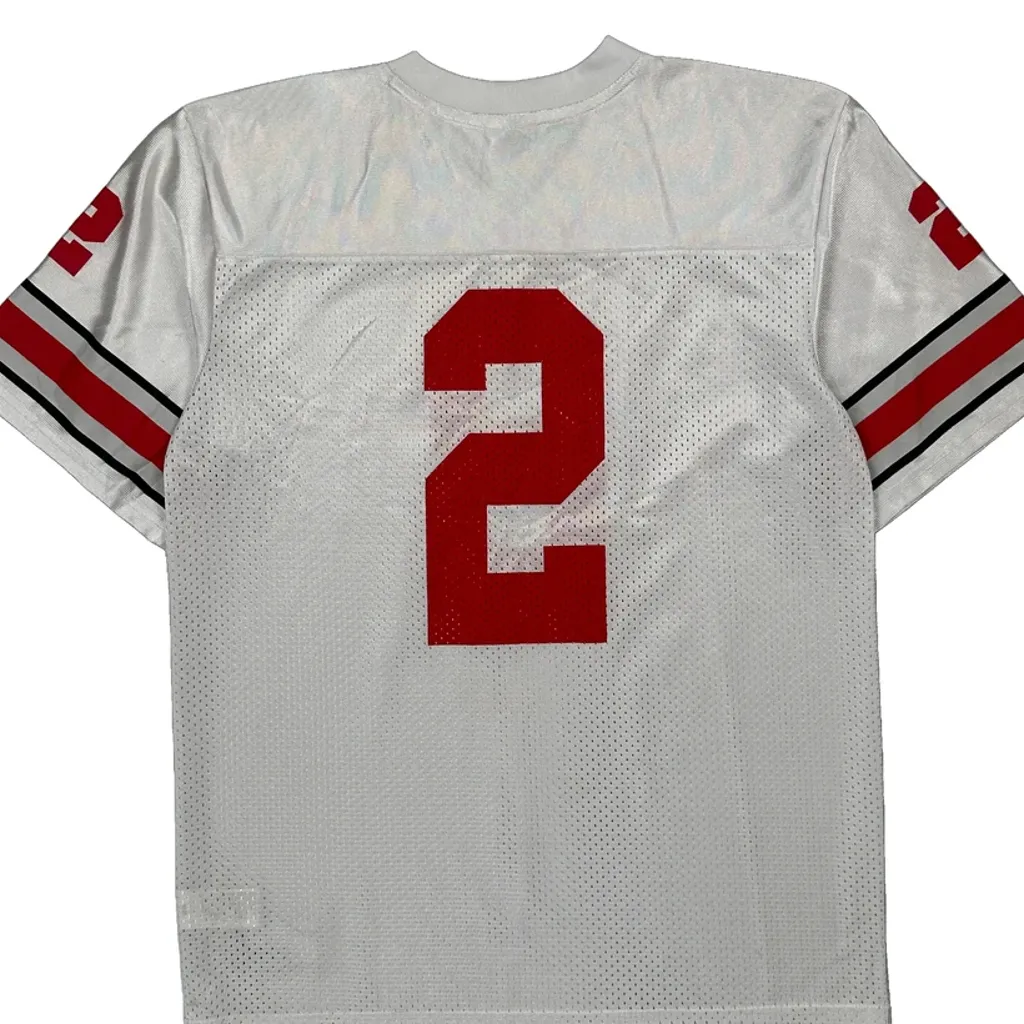 Ohio State Nike Football Jersey - Small White Polyester - Image 6