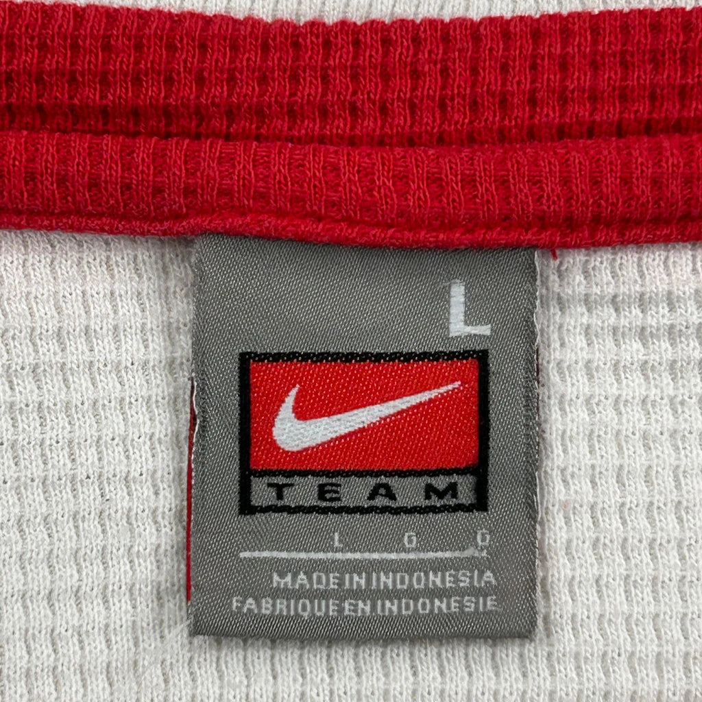 Ohio State Nike College Long Sleeve T-Shirt - Large White Cotton - Image 3