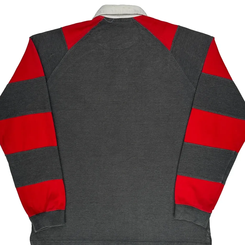 Ohio State Pennant College Rugby Shirt - XL Grey Cotton - Image 6