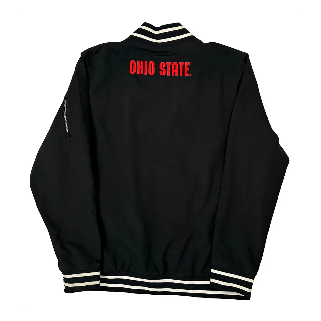 Ohio State Volleyball Nike Varsity Jacket - XL Black Polyester - Image 2