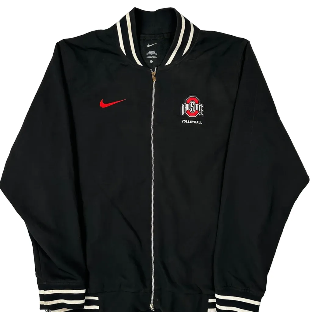 Ohio State Volleyball Nike Varsity Jacket - XL Black Polyester - Image 4