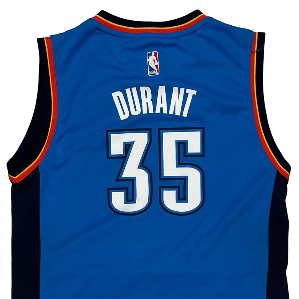 Oklahoma City Adidas Nba Jersey - Large Blue Polyester - Image 6