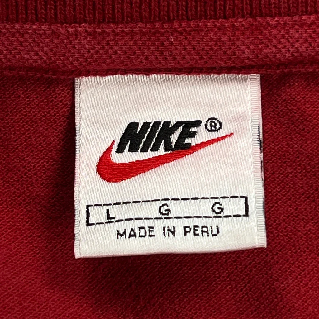 Oklahoma Nike Polo Shirt - Large Red Cotton - Image 3