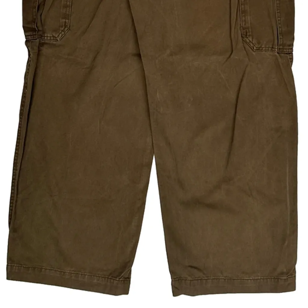Old Navy Cargo Trousers - 36W 30L Brown Cotton - Image 8