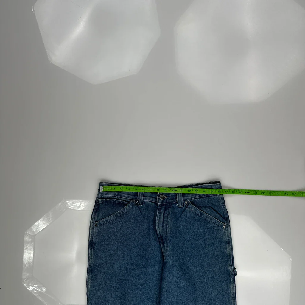 Old Navy Carpenter Jeans - 32W 30L Blue Cotton - Image 3