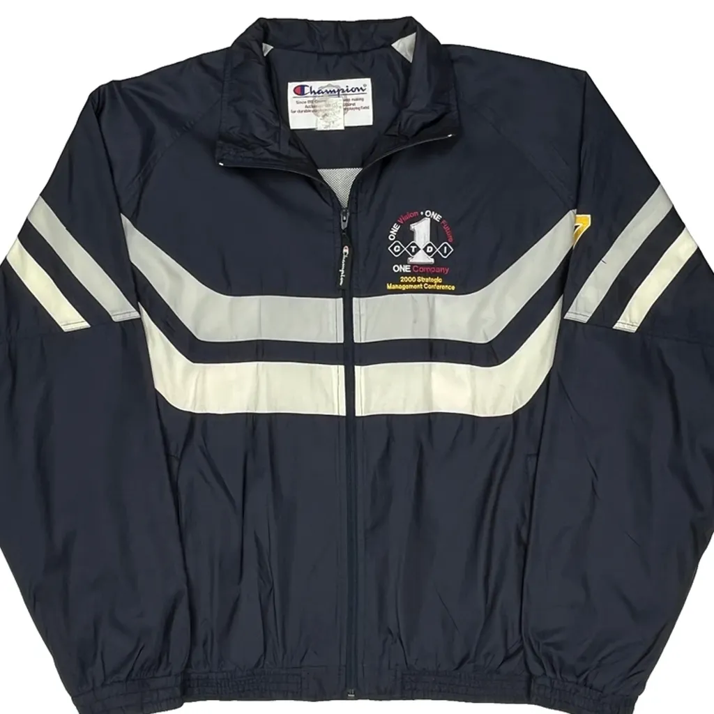 One Community 2000 Global Management Conference Champion Jacket - 2XL Navy Polyester - Image 5